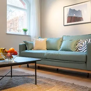  Appartement Spacious 3-bedroom Near Eilbekpark
